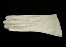 ivory 1950's gloves