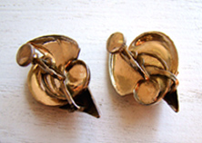 back of 40's earrings