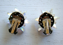 vintage 50's earrings