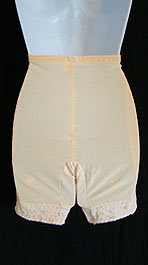 back of 60's girdle