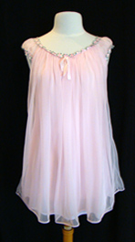 pink 1960's nightgown