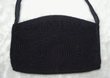 vintage 40's corde purse