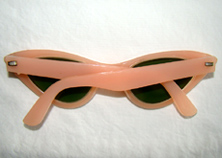 vintage 50's sunglasses back