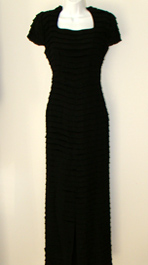 1940s black dress