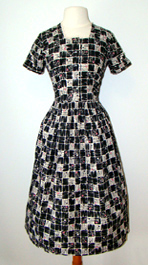 vintage 1950's dress