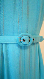 belt on 50's dress