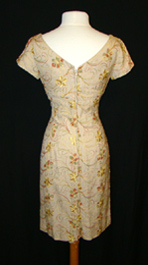 back of 50's dress