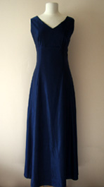 vintage 1960s brocade evening dress
