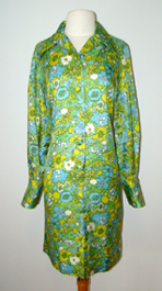 vintage flower power dress