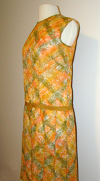 side of 60's dress