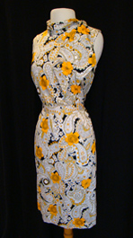 60's paisley dress