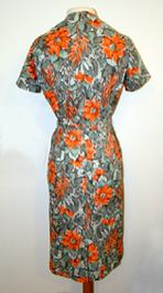 60's dress back