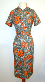 vintage 1960's sheath dress