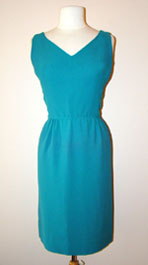 vintage 1960s sheath dress