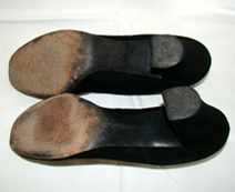 vintage 40's shoes bottoms 