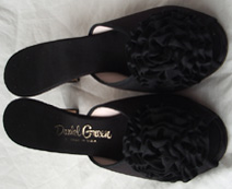 vintage 1940's daniel green slippers